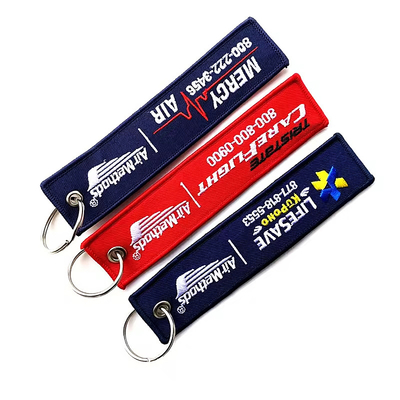 प्रत्यक्ष कारखाने कस्टम प्रचार उपहार लोगो कढ़ाई Keychain