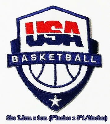 &lt;i&gt;USA.&lt;/i&gt; &lt;b&gt;अमेरीका।&lt;/b&gt; &lt;i&gt;American Basketball Sport Embroidery Patches logo iron,sewing on clothes&lt;/i&gt; &lt;b&gt;अमेरिकी बास्केटबॉल खेल कढ़ाई पैच लोगो लोहा, कपड़े पर सिलाई&lt;/b&gt;